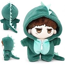 Amazon.co.jp: CLOGRATIA ぬい服 10cm用 恐竜デザイン 着せ替え